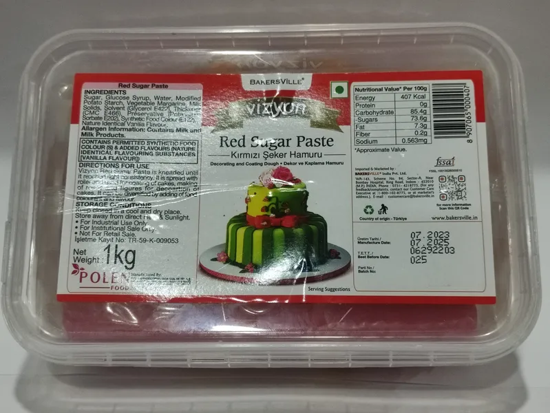 Selected product